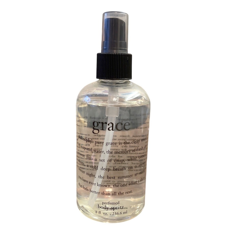 Philosophy Pure Grace Body Spritz 8 oz w/Pump NEW Discontinued Fragrance